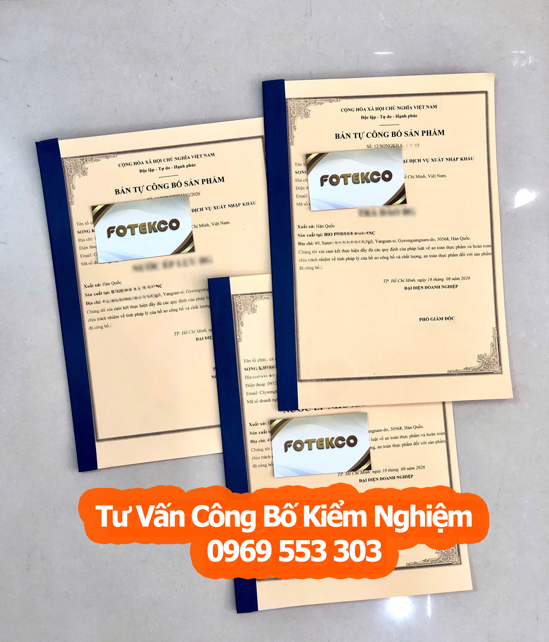 Hồ sơ tự công bố nước giải khát