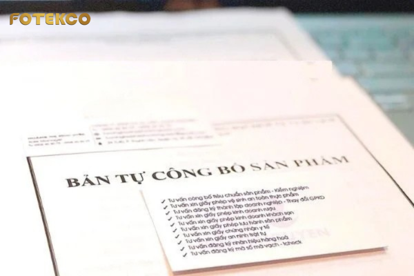 bản hồ sơ tự công bố sản phẩm