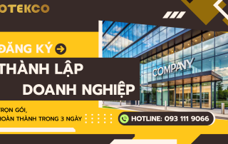 Đăng ký thành lập doanh nghiệp