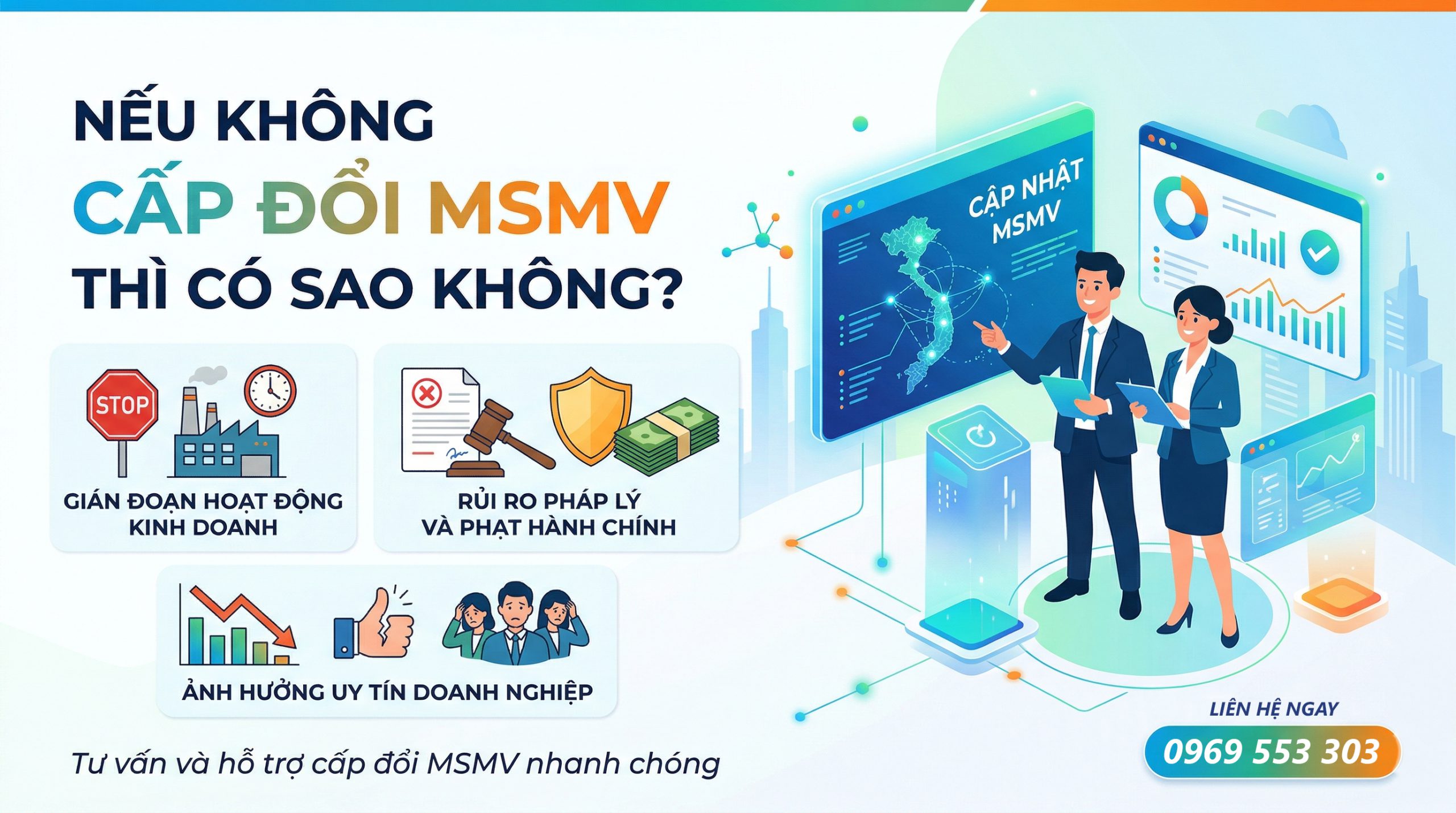Nếu không cấp đổi MSMV thì có sao không?