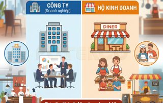 Kinh doanh Dịch vụ ăn uống: NÊN mở công ty HAY hộ kinh doanh?