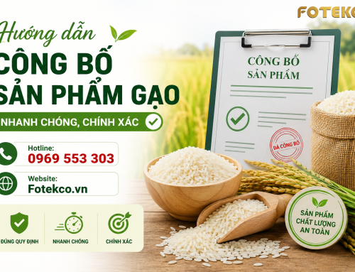Hướng dẫn công bố sản phẩm gạo nhanh chóng, chính xác