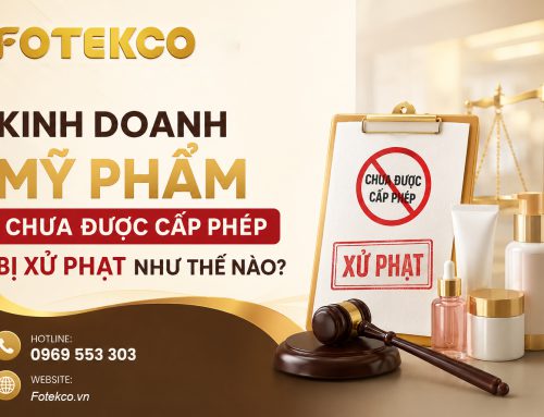 Kinh doanh mỹ phẩm chưa được cấp phép bị xử phạt như thế nào?