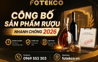 5 bước công bố sản phẩm rượu nhanh chóng 2026