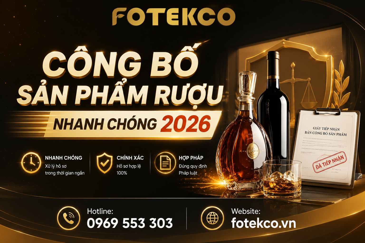 5 bước công bố sản phẩm rượu nhanh chóng 2026