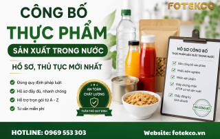 Công bố thực phẩm thường trong nước
