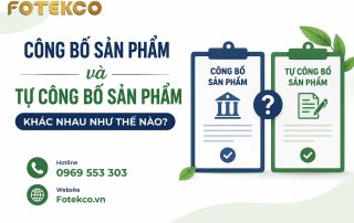 Công bố sản phẩm và tự công bố sản phẩm khác nhau như thế nào?