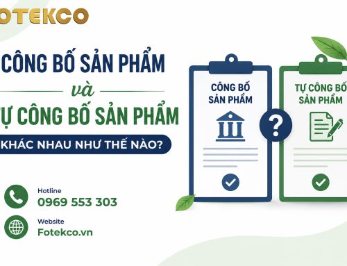 Công bố sản phẩm và tự công bố sản phẩm khác nhau như thế nào?